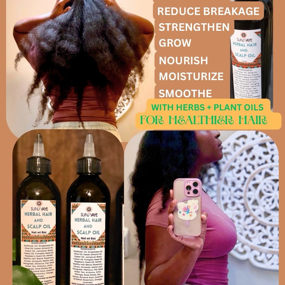 Sunu Yaye Herbal Hair and Scalp Oil